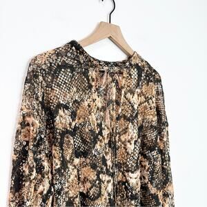 Free People | Tops | Free People Python Print Out For The Night Top ...